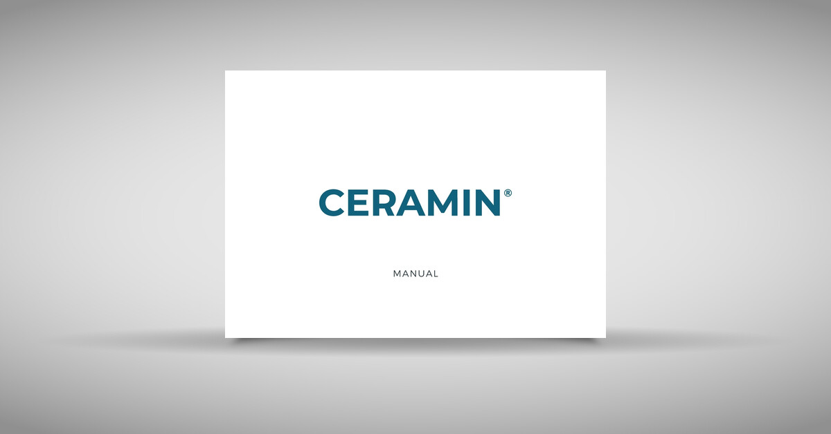 CERAMIN - manual (EN)