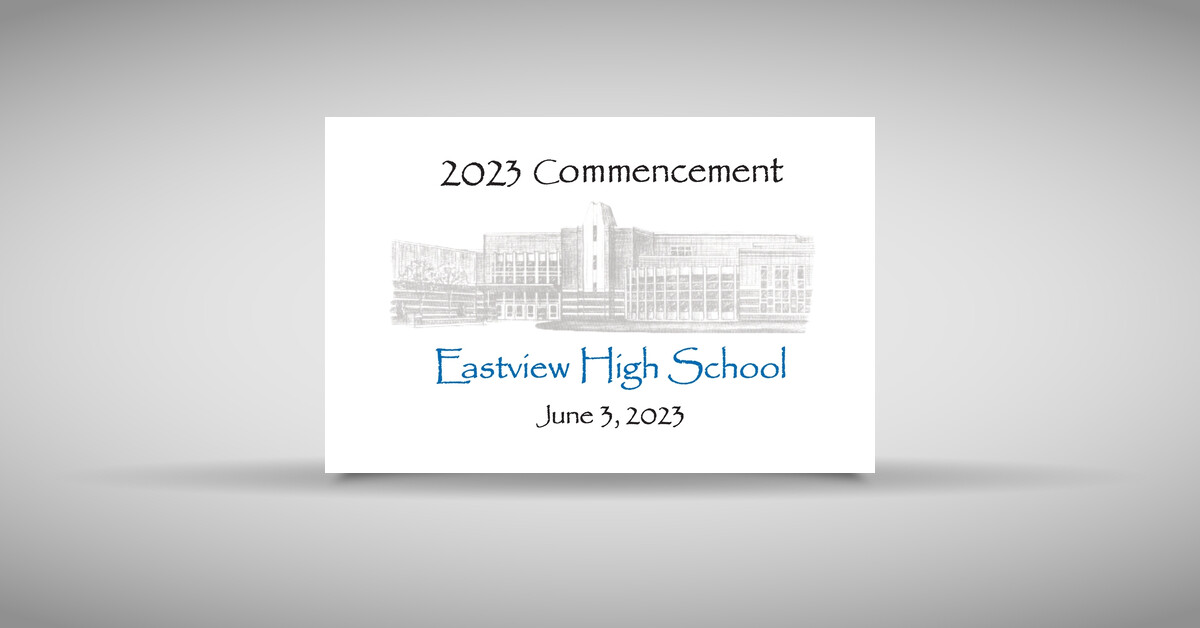 2023 Eastview Commencement Program