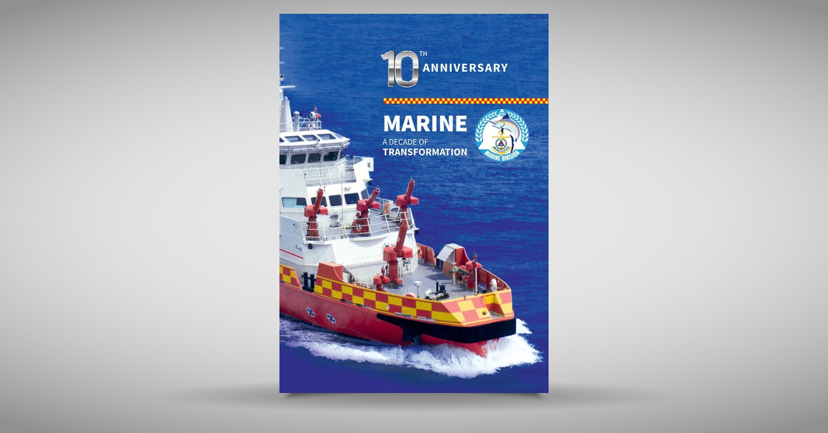 SCDF Marine Division 10th Anniversary Book