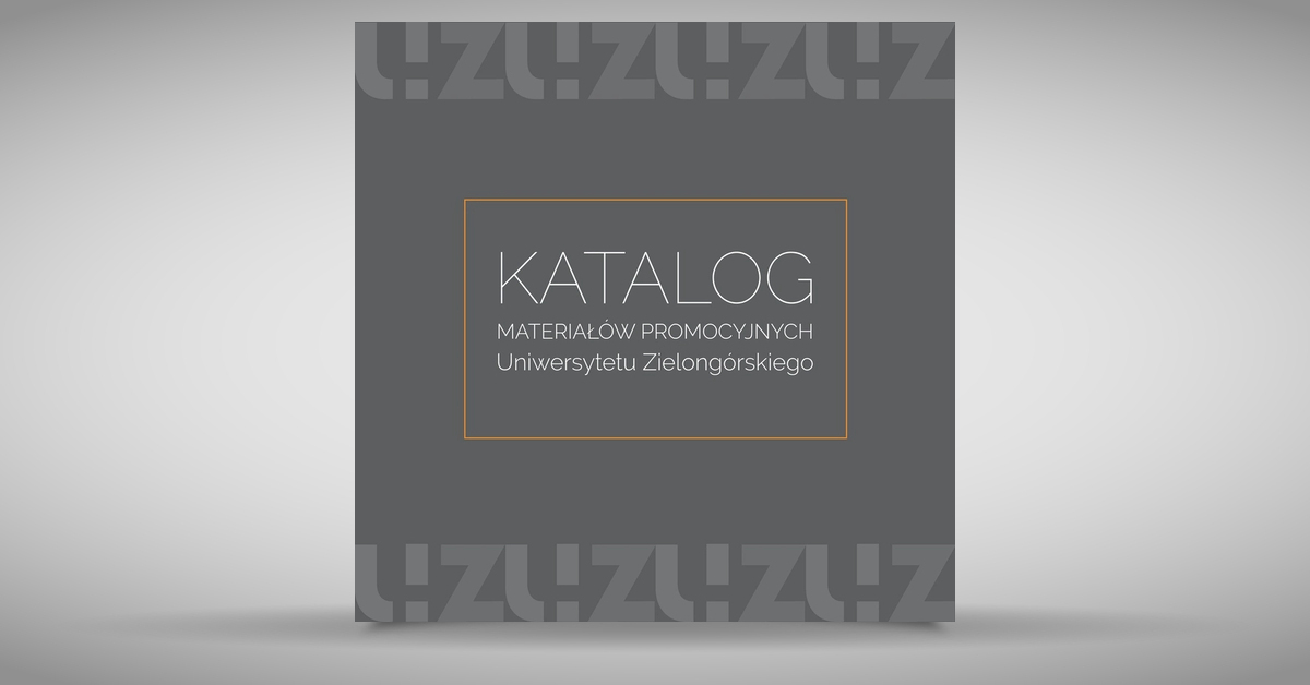 Katalog materiałów promocyjnych UZ
