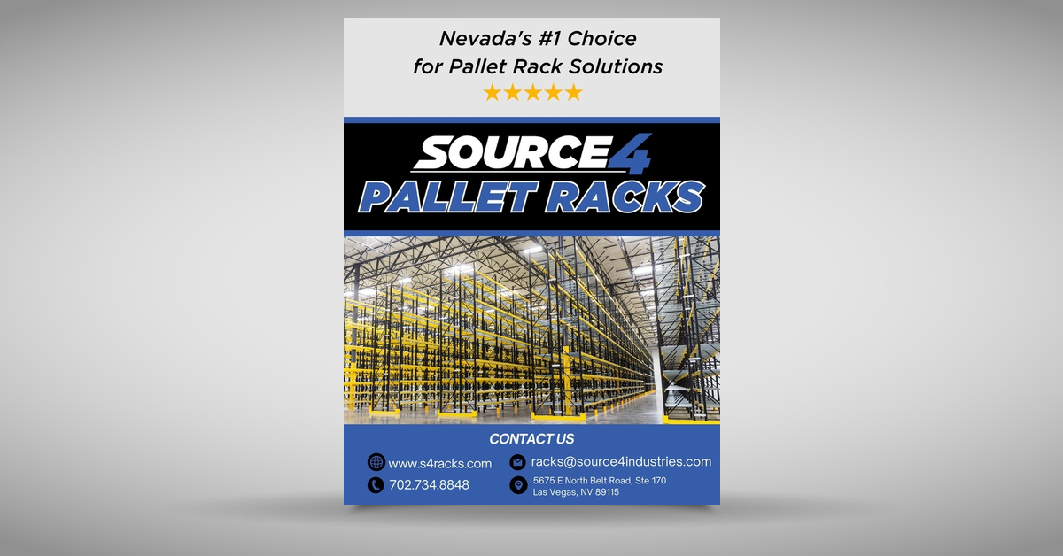 SOURCE 4 PALLET RACKS