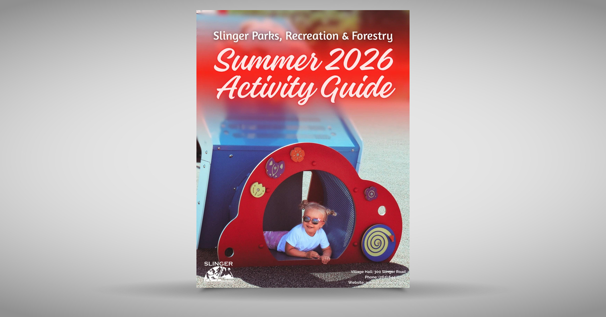 Online Flipbook | Slinger Summer 2026 Activity Guide